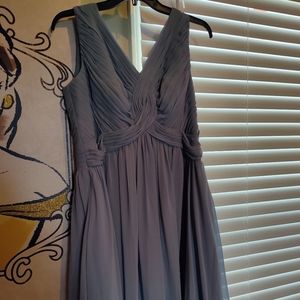 Dusty Blue Size A14 Azazie Bridesmaid Dress- Not on Azazie anymore!